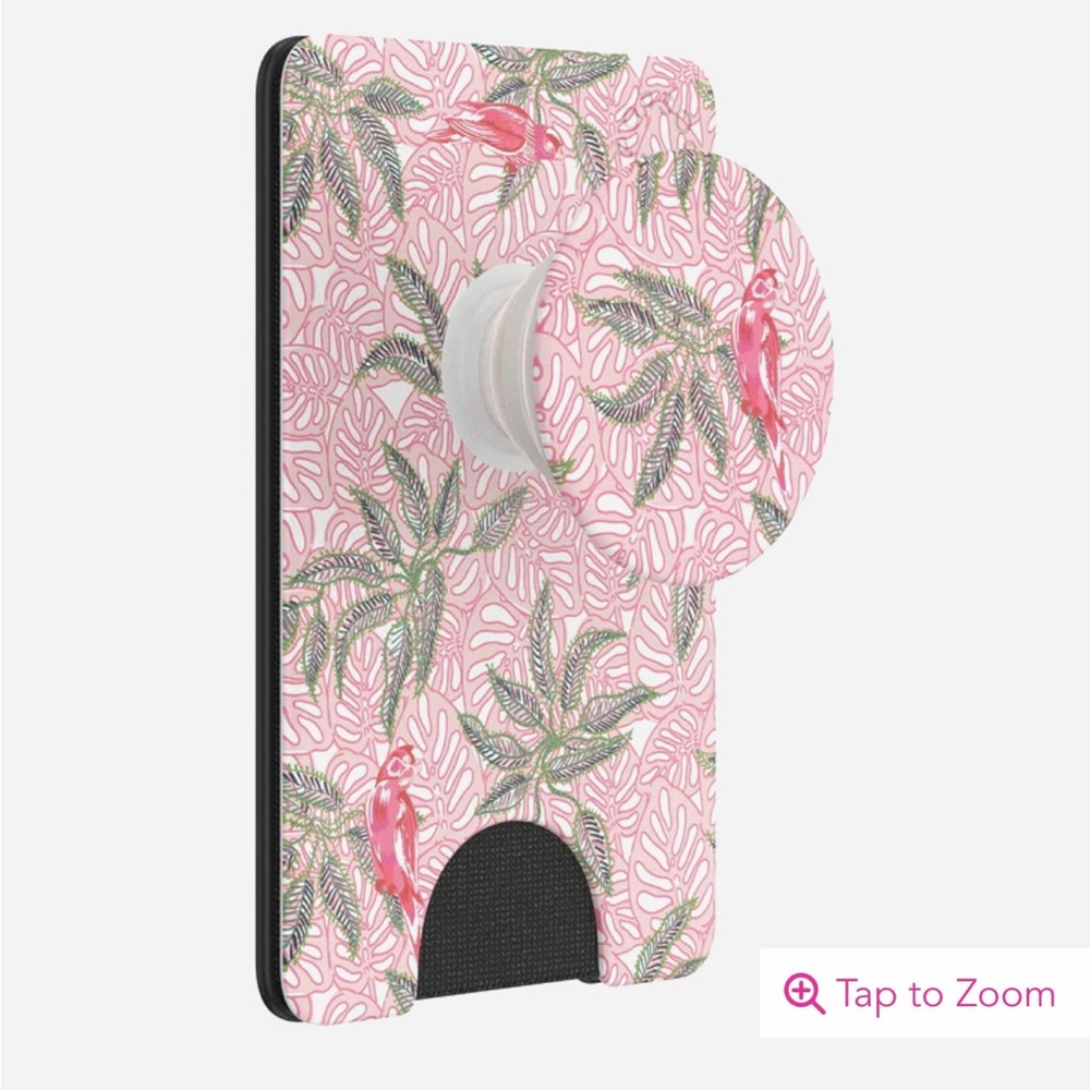 Vera Bradley exclusive PopWallet+ in Canopy Birdies